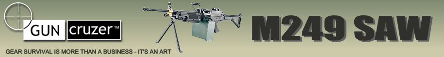 M249 SAW Machine Gun Carrying Case by CASECRUZER™