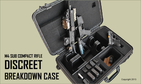 Discreet Breakdown Rifle Case