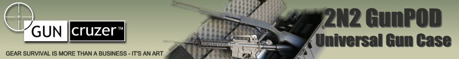 2n2 GunPod Universal Gun Case for rifles up to 40" long
