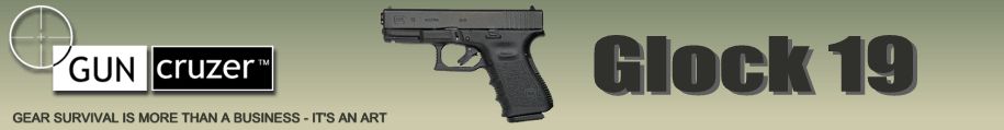 Glock 19 pistol case for carrying or storage - CaseCruzer