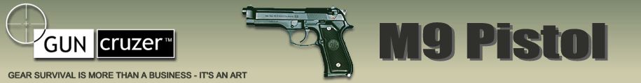 Beretta M9 or 92 model single pistol case for carrying or storage - CaseCruzer