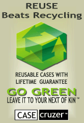 reusable cases with lifetime guarantee