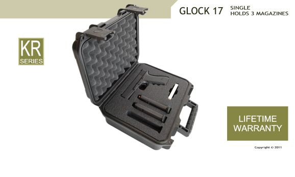 Glock 17 handgun case