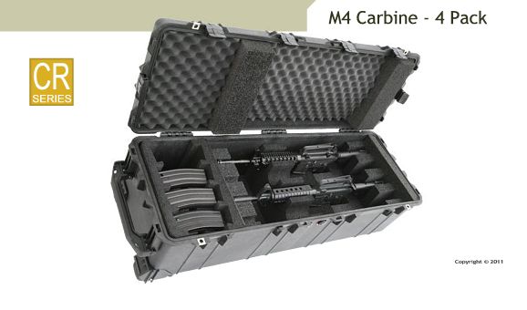 m4 four pack case